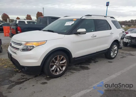 2014 Ford Explorer Limited from USA, damaged, VIN 1FM5K7F89EGB00436